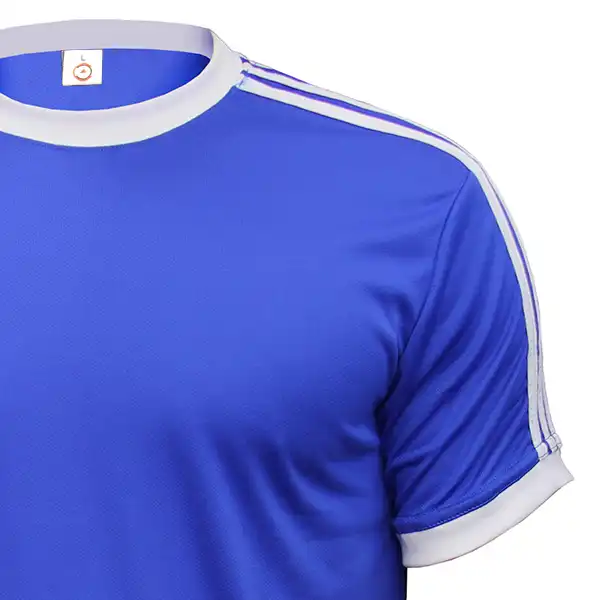 تی شرت آستین کوتاه ورزشی مردانه مدل یقه گرد