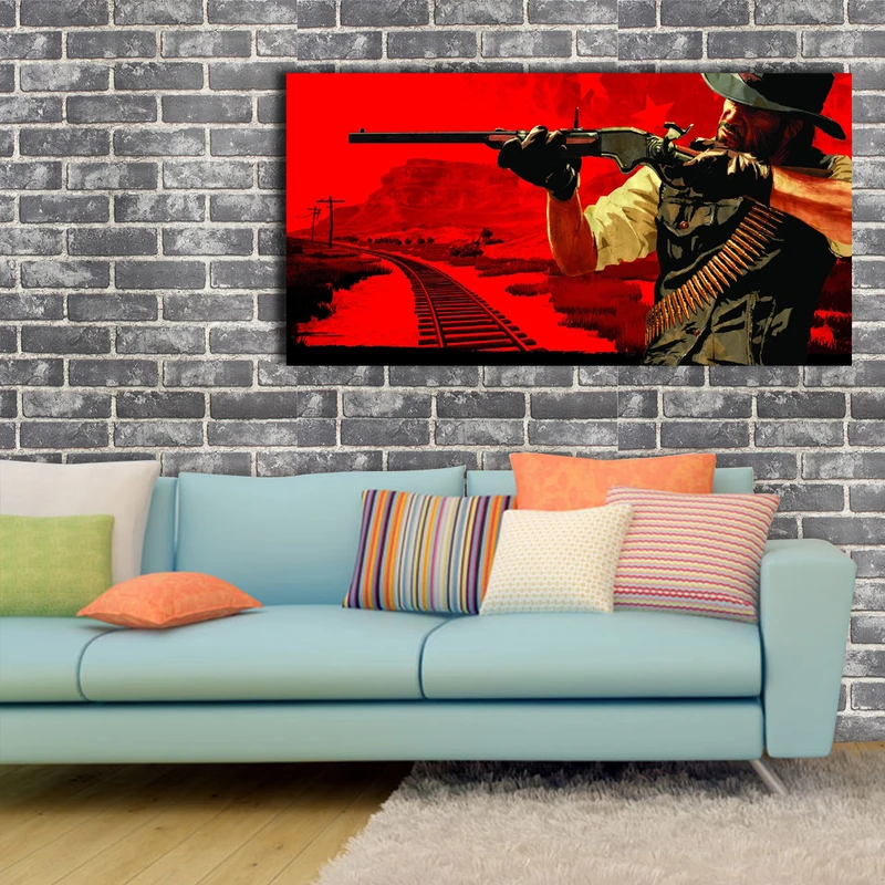 تابلو شاسی مدل Red Dead کد 3