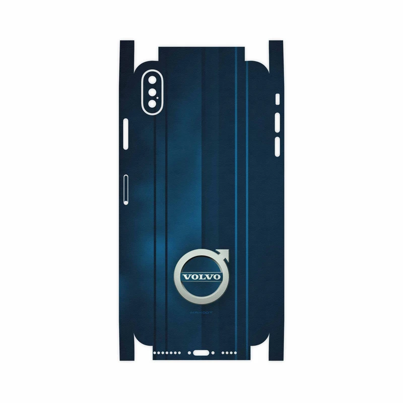 برچسب پوششی ماهوت مدل Volvo-FullSkin مناسب برای گوشی موبایل اپل iPhone XS Max