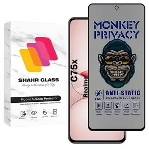 Shahr Glass AMPS Privacy Screen Protector Suitable For  Realme C75x