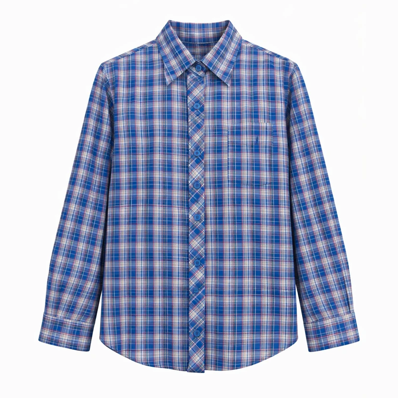 شومیز آستین بلند یقه برگردان زنانه مدل 3836