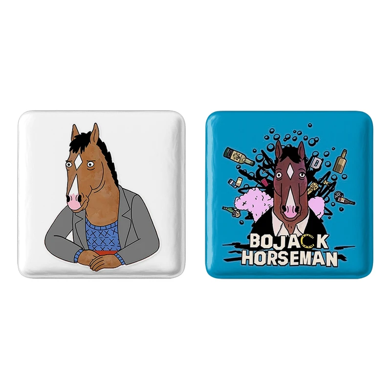 مگنت خندالو مدل Bojack Horseman کد 11391138 مجموعه 2 عددی