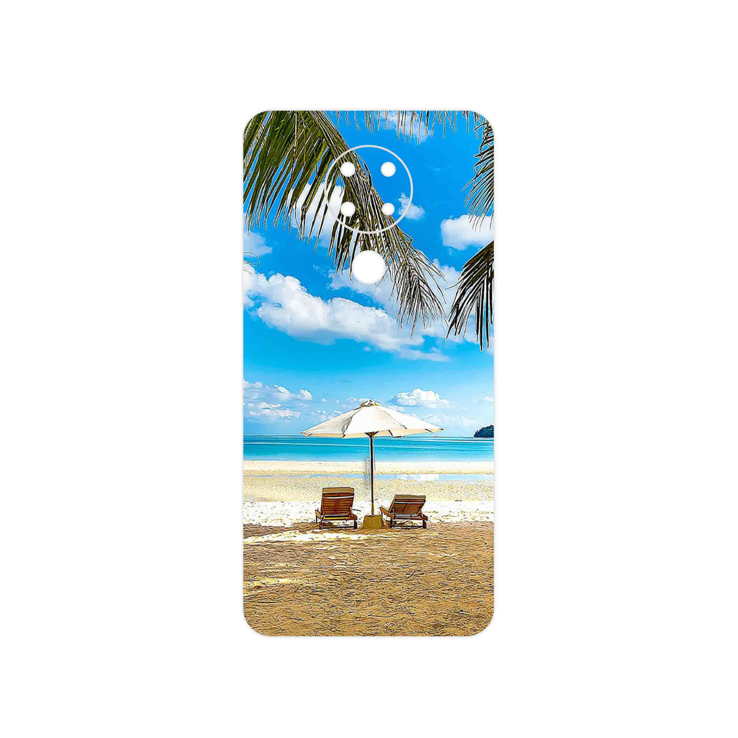 برچسب پوششی ماهوت مدل Beach مناسب برای گوشی موبایل نوکیا 3.4