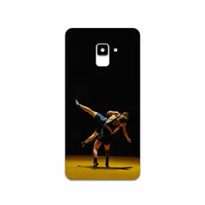 MAHOOT Wrestling Cover Sticker for Samsung Galaxy A8 Plus 2018
