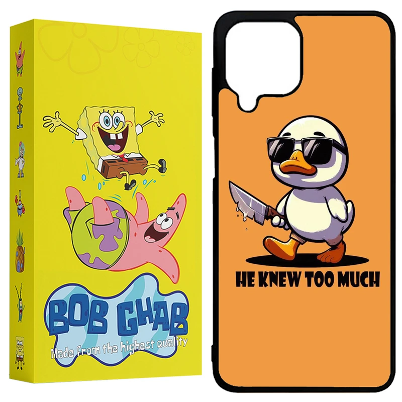 کاور باب قاب طرح اردک مدل BCPA224 مناسب برای گوشی موبایل سامسونگ Galaxy A22 4G / M22 4G / M32 4G