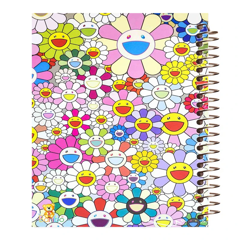 دفتر نقاشی 50 برگ بانیبو مدل گل کد 771