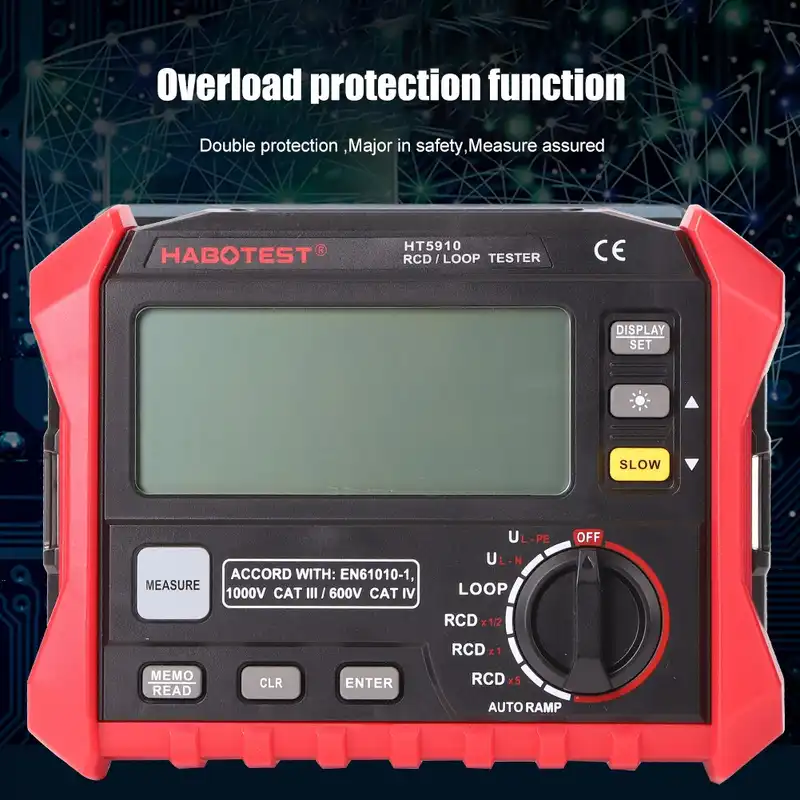 دستگاه تستر RCD/LOOP هابوتست مدل HT5910