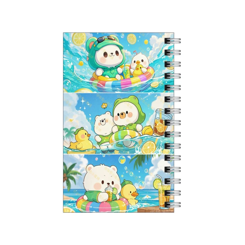 دفترچه یادداشت 50 برگ طرح خرس و اردک فانتزی مدل to do list کد 1135016