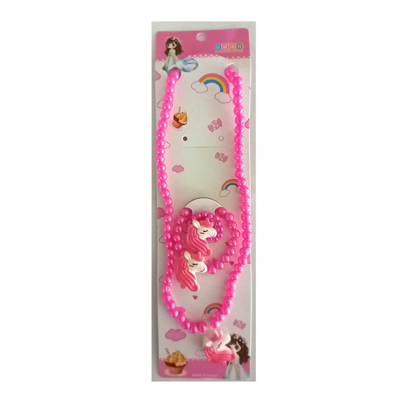 نیم ست دخترانه مدل اسب تک شاخ کد Poni-pink-77001 نیم ست دخترانه مدل اسب تک شاخ کد Poni-pink-77001