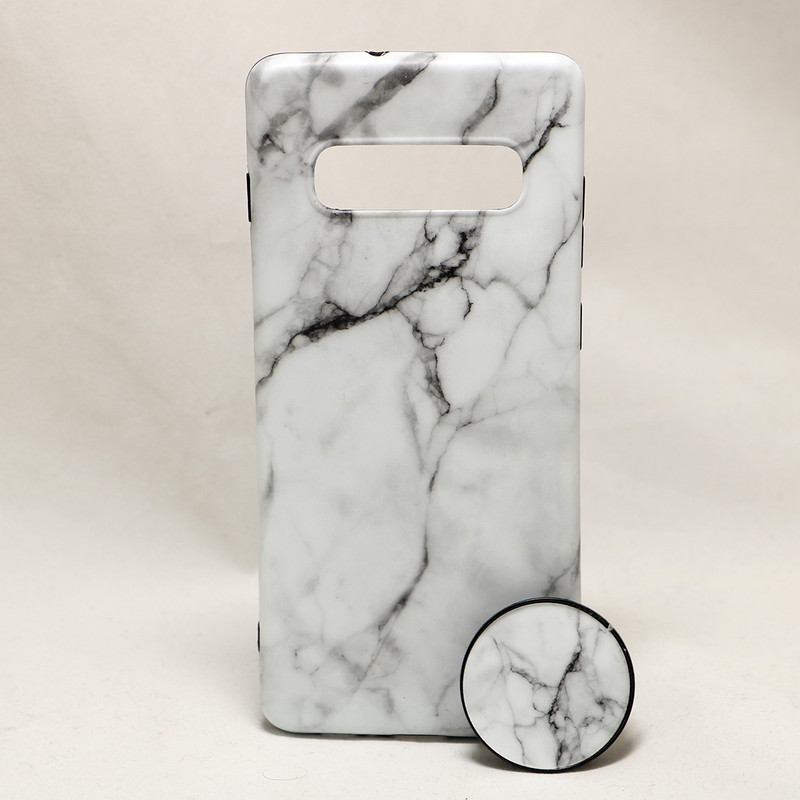 کاور مدل Sangh01 مناسب برای گوشی موبایل سامسونگ Galaxy S10 plus به همراه پایه نگهدارنده