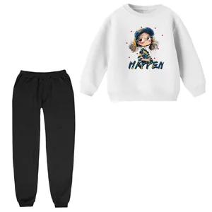 ست سویشرت و شلوار راحتی بچگانه مدل دخترک کد 3 