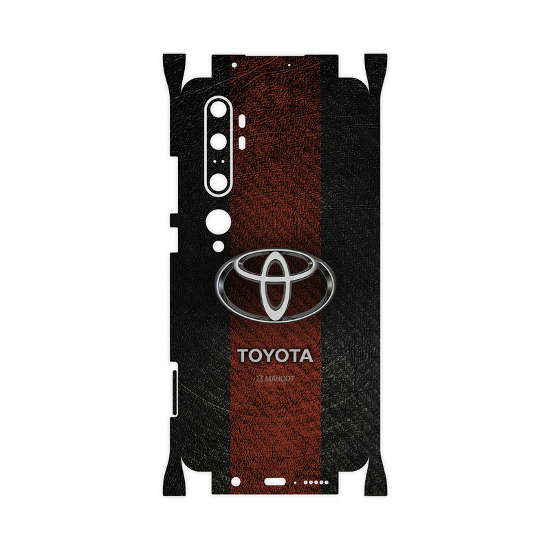 برچسب پوششی ماهوت مدل TOYOTA-FullSkin مناسب برای گوشی موبایل شیائومی MI Note 10 Pro