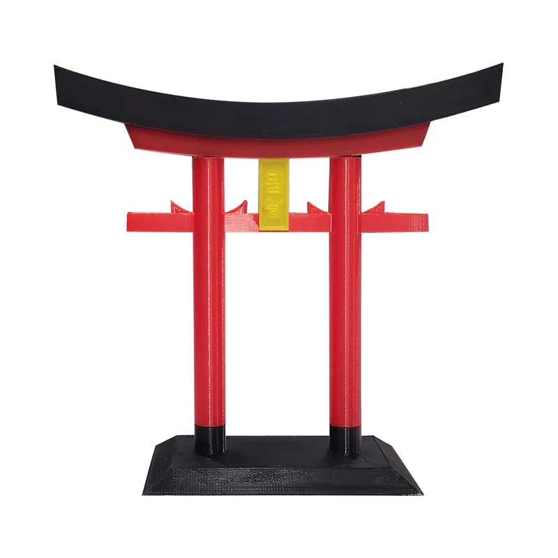 دکوری طرح دروازه ژاپنی مدل Torii