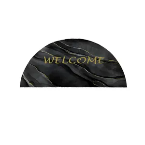  پادری مدل نیم دایره طرح Welcome کد 8758 سایز 90×45 سانتی متر