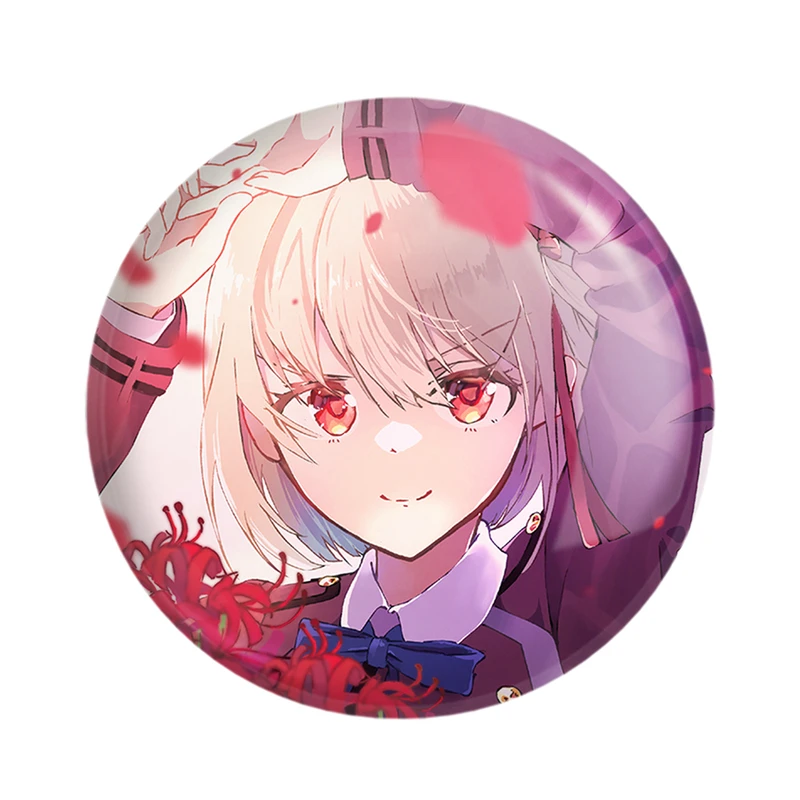 مگنت خندالو مدل چیساتو انیمه لیکوریس ریکویل Lycoris Recoil  کد 23033