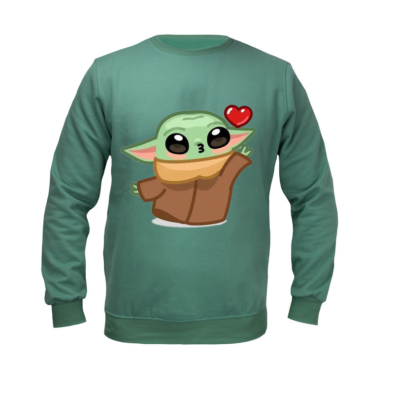 سویشرت زنانه مدل بیبی یودا