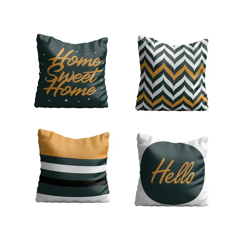 کاور کوسن طرح هوم سوییت کد SWT01 مجموعه 4 عددی