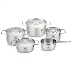 سرویس قابلمه 9 پارچه فیسلر مدل PURE CELECTION STEEL