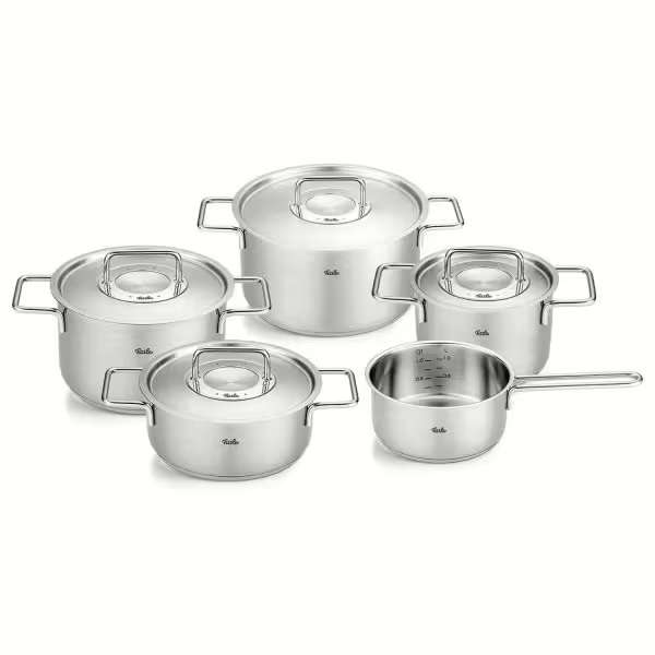 سرویس قابلمه 9 پارچه فیسلر مدل PURE CELECTION STEEL