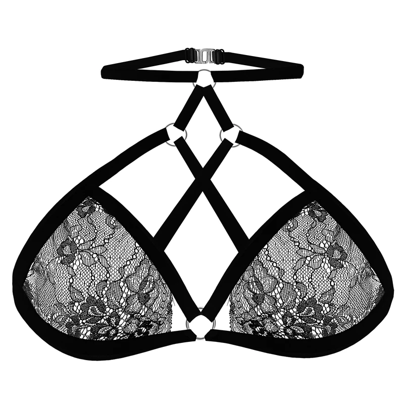 سوتین زنانه مدل گیپور هارنس دار کد 235