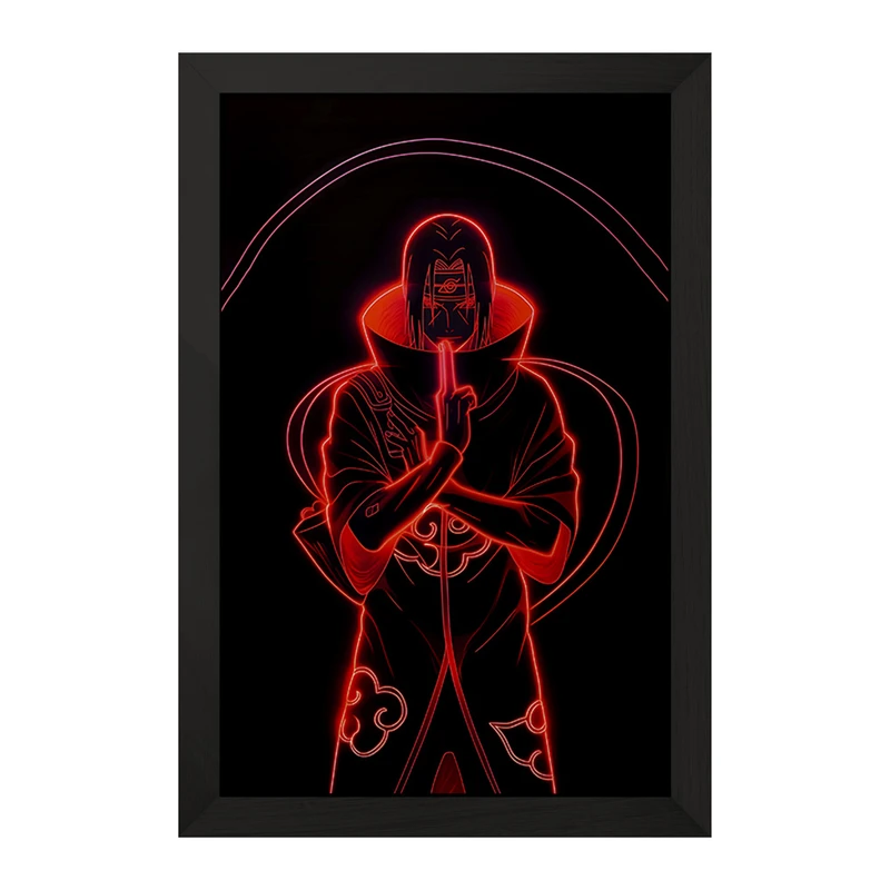 تابلو خندالو مدل ایتاچی انیمه ناروتو (Naruto) کد F4749