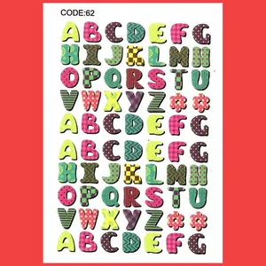 استیکر طراحی ناخن مدل C62