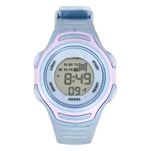 ساعت مچی دیجیتال بچگانه مدل اسپرت تک زمانه بند پیو کرنومتر دار کد H۴