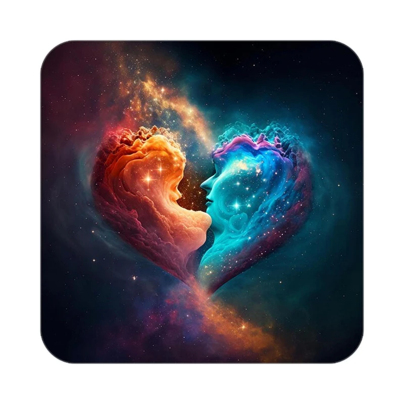 زیر لیوانی کاکتی مدل عاشقانه کد mp10688