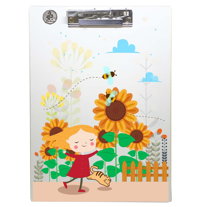 تخته شاسی طه چوب  مدل sunflower01 سایز A4