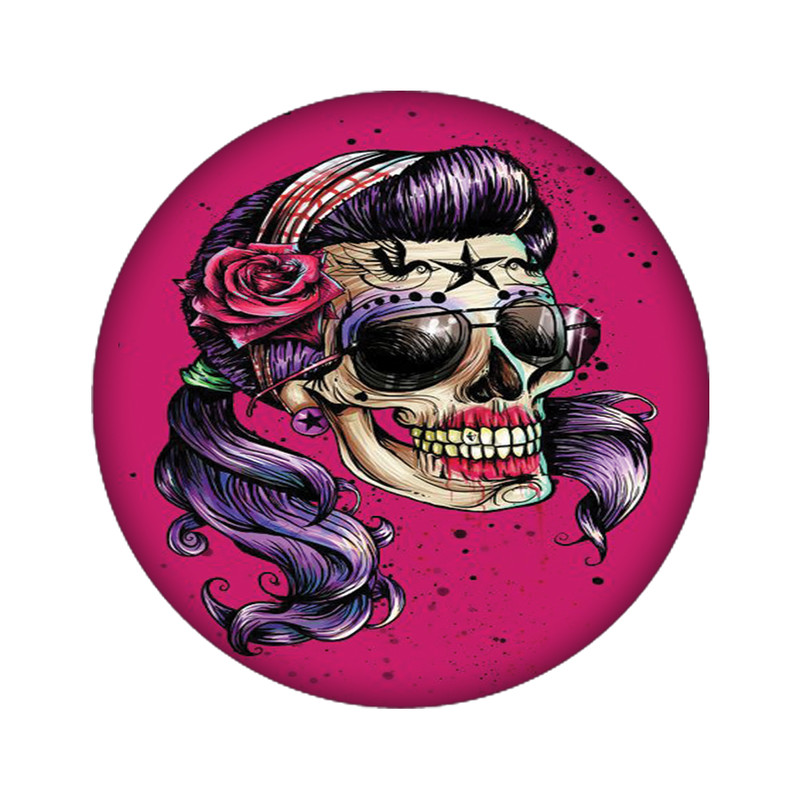 استیکر تزئینی موبایل مدل اسکلت کد 3804