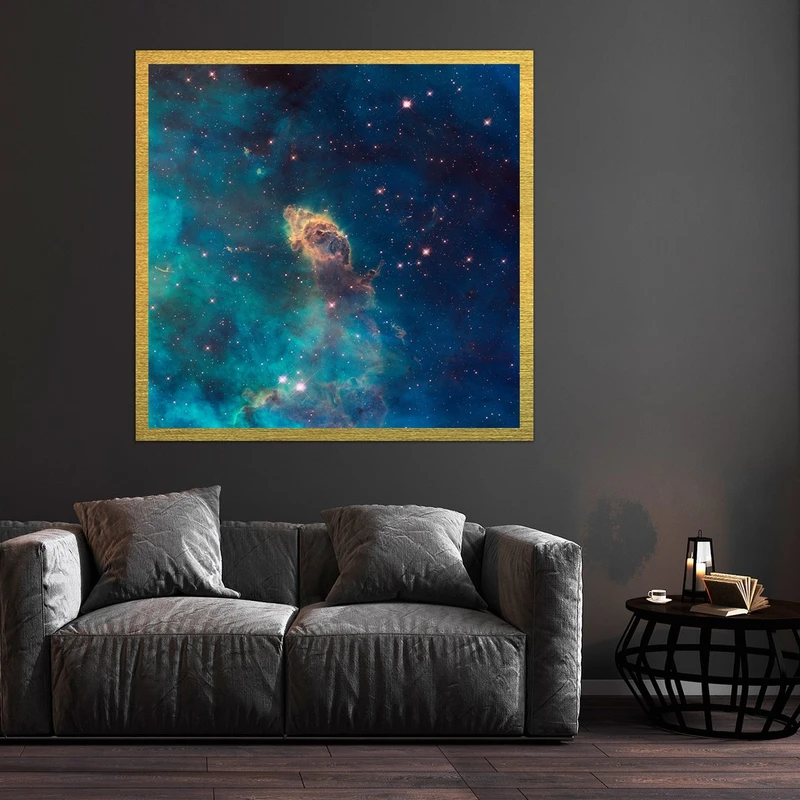 تابلو بکلیت طرح کهکشان مدل قاب شاسی T-S8213