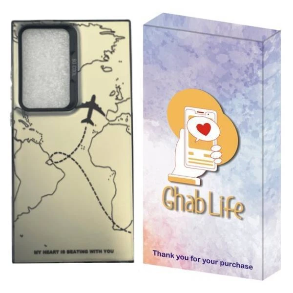 کاور قاب لایف مدل سوکول طرح هواپیما مناسب برای گوشی موبایل سامسونگ Galaxy S23 Ultra