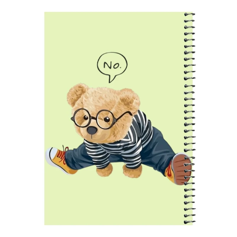 دفتر مشق 80 برگ اس جی مدل تدی ورزشکار     