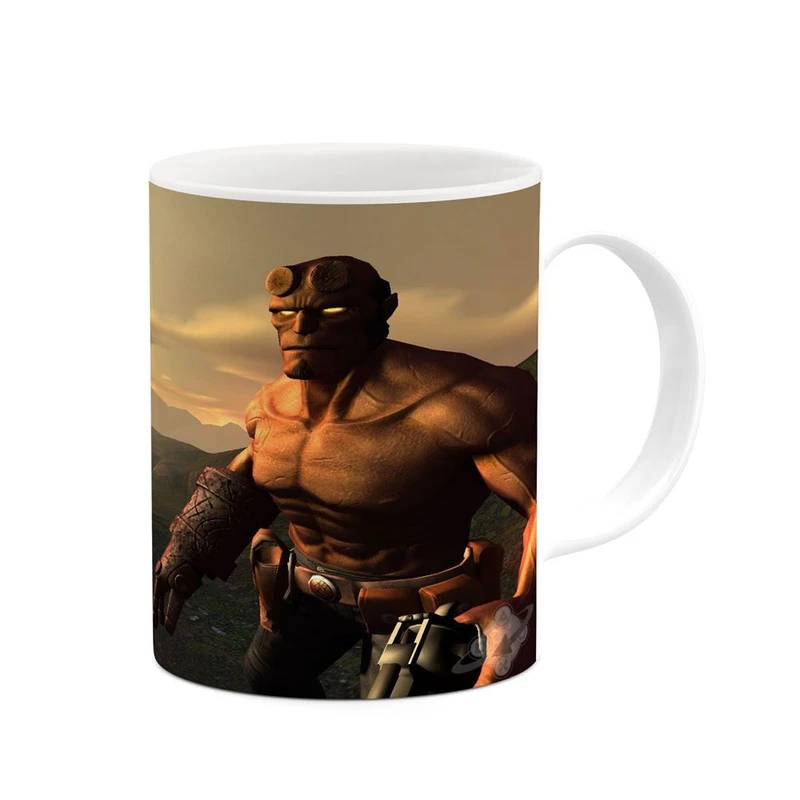 ماگ کاکتی مدل پسر جهنمی Hellboy کد mgh38966