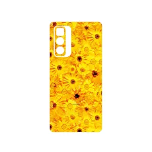 MAHOOT Yellow_Flower Cover Sticker for Motorola Edge 20 Pro