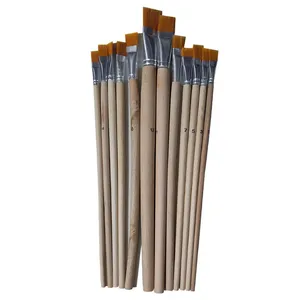 ست قلم مو تخت مدل SQUIRREL مجموعه 12 عددی