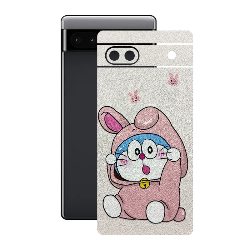 برچسب پوششی ریمکس مدل Leth طرح بچه دورایمون مناسب برای گوشی موبایل گوگل Pixel 6a