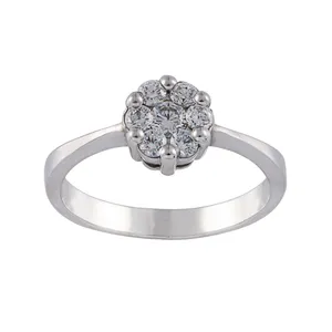  انگشتر نقره زنانه جواهری سون مدل 2281