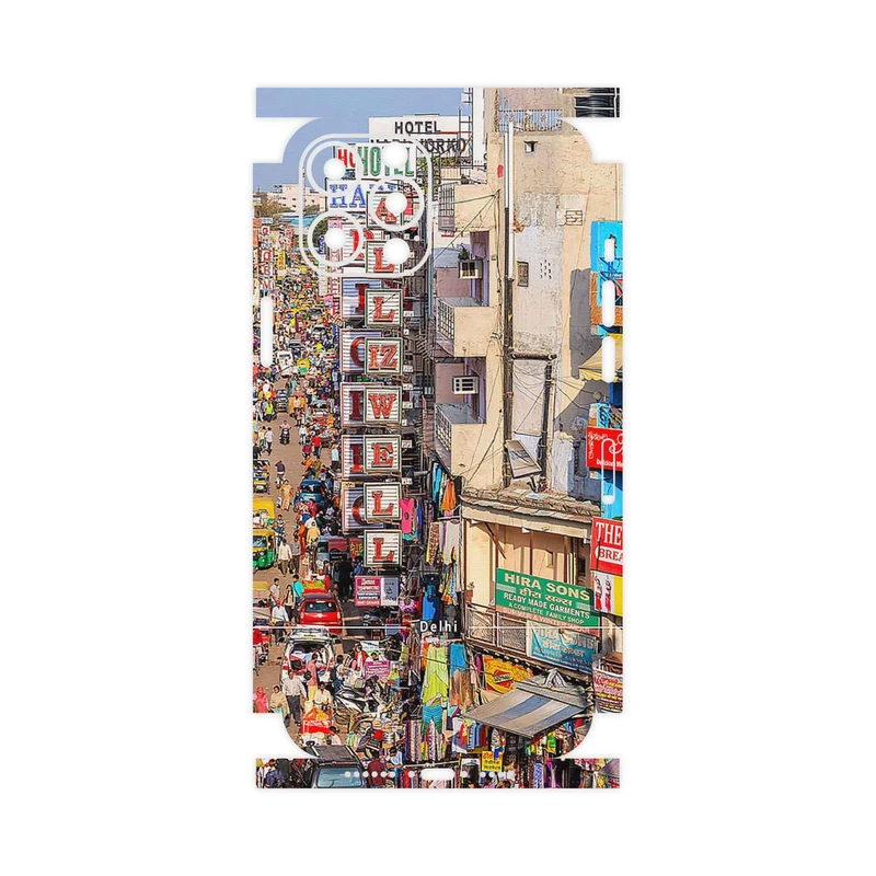 برچسب پوششی ماهوت مدل City of Delhi-FullSkin مناسب برای گوشی موبایل اپل iPhone 12 Pro Max