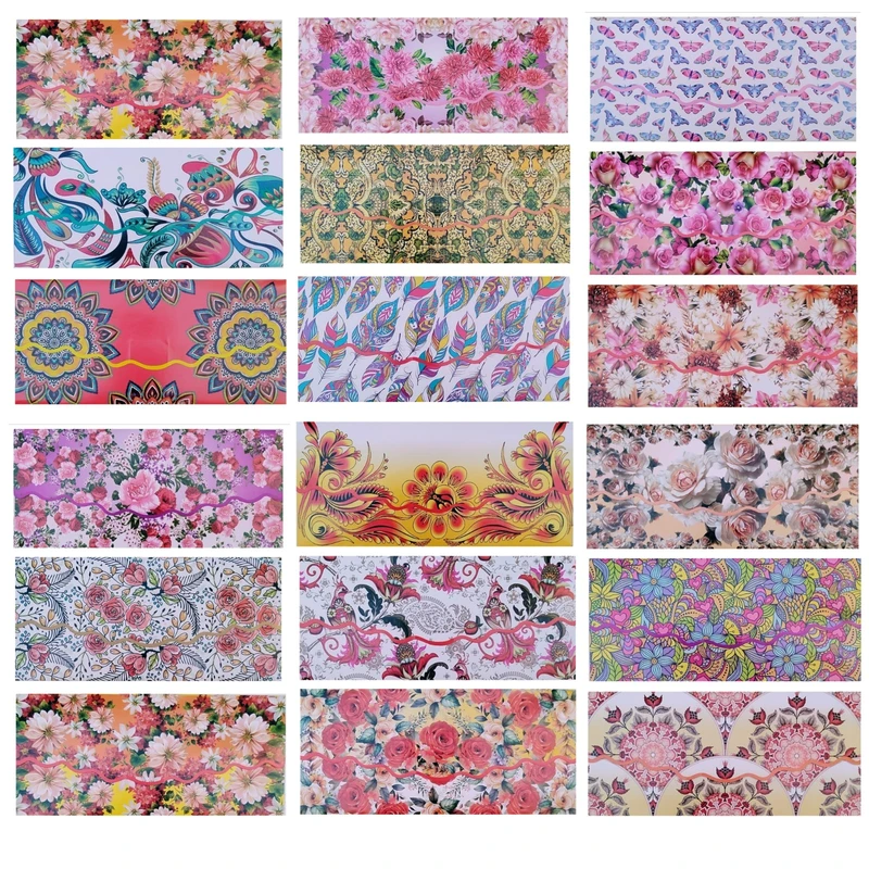 پاکت پول مدل گل و نقش ایرانی بسته 18 عددی