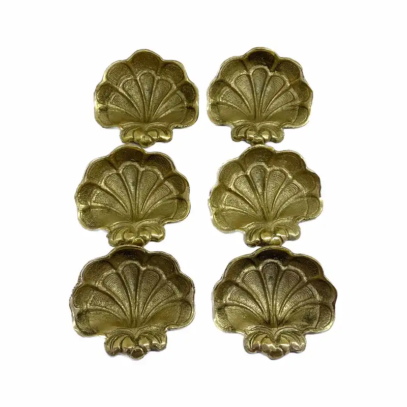 پیاله برنجی مدل صدف کد 829-190g