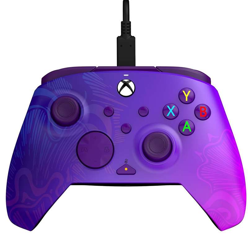 دسته بازی ایکس باکس PDP مدل REMATCH Purple Fade دسته بازی ایکس باکس PDP مدل REMATCH Purple Fade