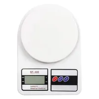 ترازو آشپزخانه دیجیتال مدل SF_400 حداکثر ظرفیت قابل اندازه&zwnj;گیری 10 کیلوگرم با دقت اندازه&zwnj;گیری 1 گرم