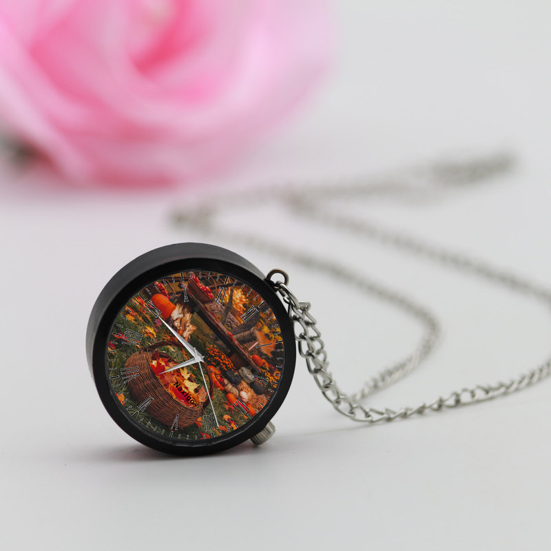 ساعت گردنبندی عقربه ای ناکسیگو مدل پاییزی کد NF12949 ساعت گردنبندی عقربه ای ناکسیگو مدل پاییزی کد NF12949