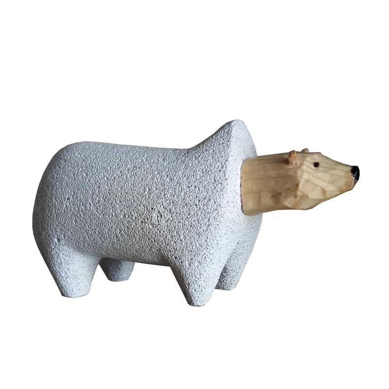 مجسمه طرح خرس قطبی مدل P.G.059
