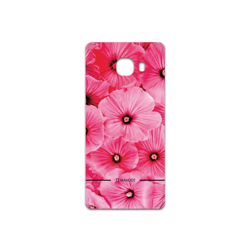 برچسب پوششی ماهوت مدل Pink-Flower مناسب برای گوشی موبایل سامسونگ Galaxy C5