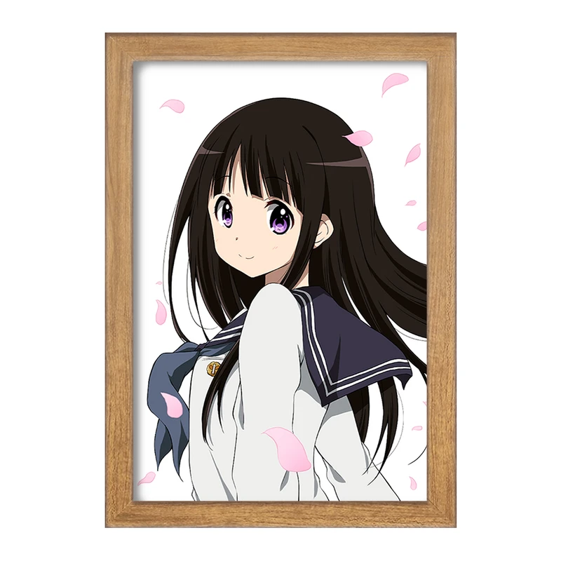 تابلو خندالو مدل چیتاندا انیمه هیوکا Hyouka  کد 17056