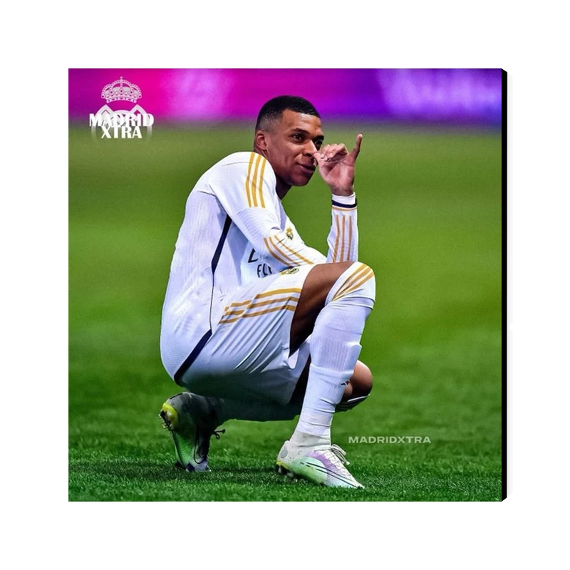 تابلو شاسی عرش مدل فانتزی فوتبالی امباپه کد As5403