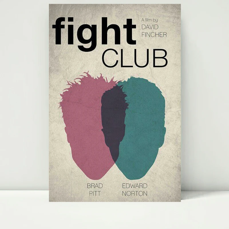 تابلو شاسی مدل پوستر فیلم باشگاه مبارزه  Fight Club  کد FMO70