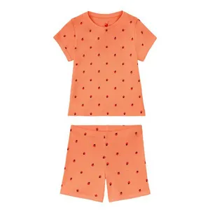 ست تی شرت و شلوارک دخترانه لوپیلو مدل توت فرنگی 138